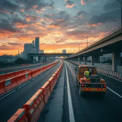 首都高速道路拡張工事