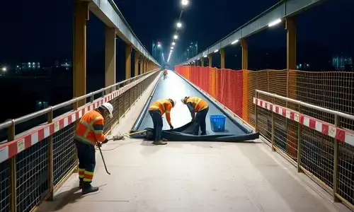橋梁床版防水