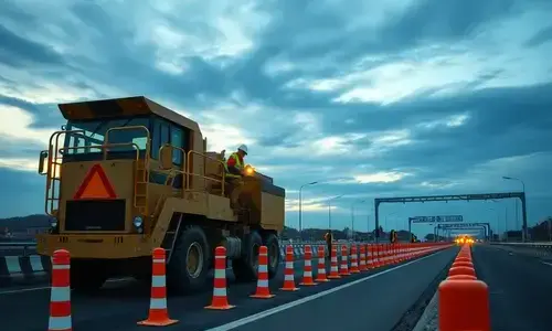 高速道路工事